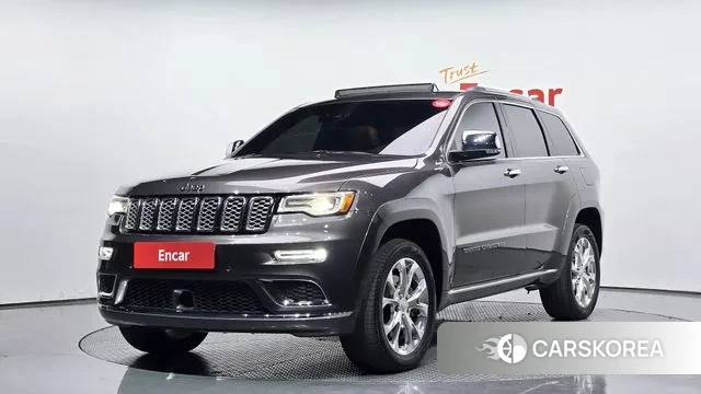 Jeep Grand Cherokee 2021 Серый из Кореи