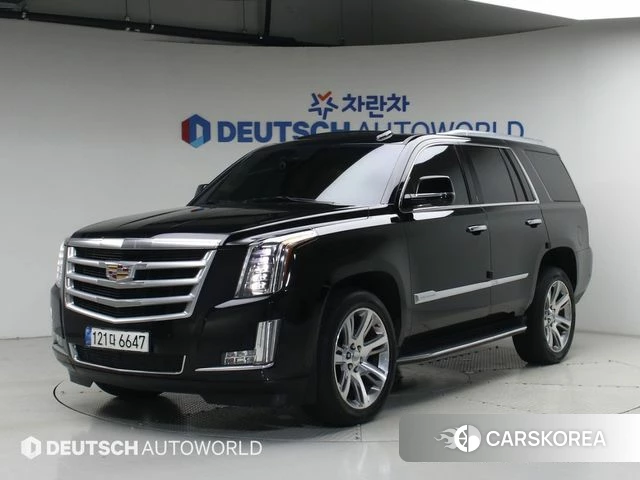 Cadillac Escalade 2019 Черный из Кореи