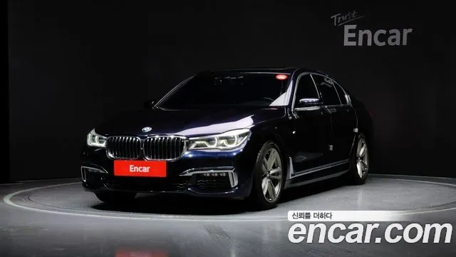 BMW 7 Series (G11) 2019 Черный из Кореи