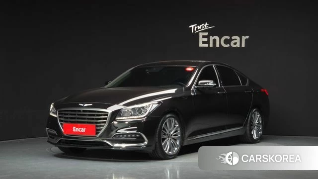 Genesis G80 2018 Черный из Кореи