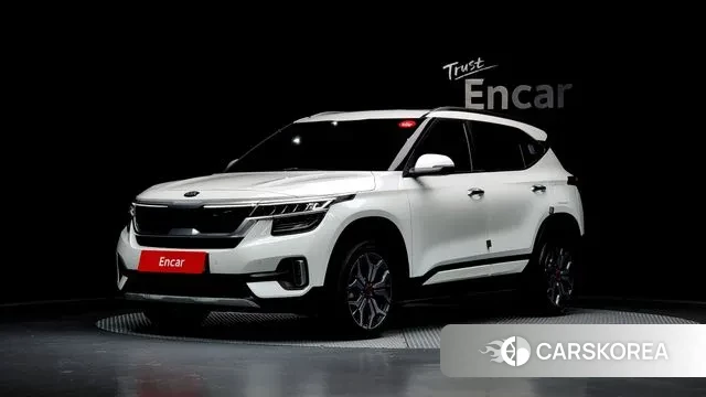 Kia Seltos 2021 Белый из Кореи