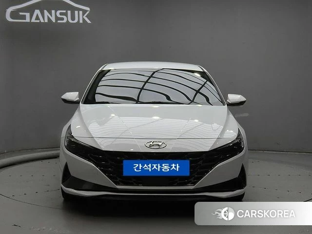 Hyundai Avante (CN7) 2020 Белый из Кореи