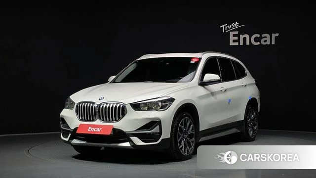 BMW X1 (F48) 2022 Белый из Кореи