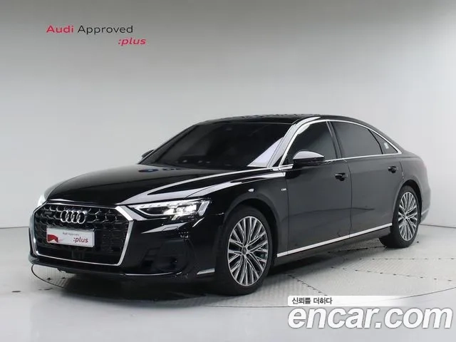 Audi A8 (D5) 2023 Черный из Кореи