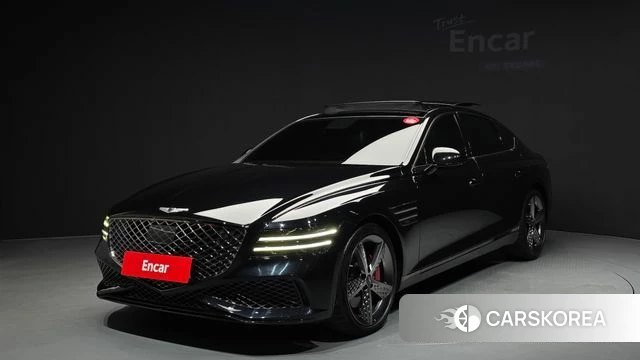 Genesis G80 (RG3) 2023 Черный из Кореи