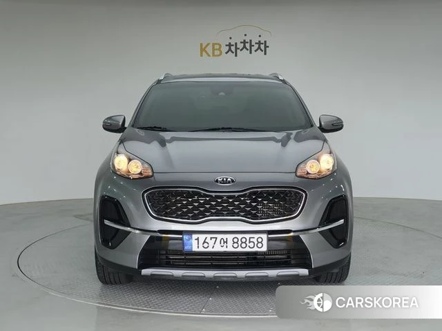 Kia Sportage The Bold 2021 Серый из Кореи