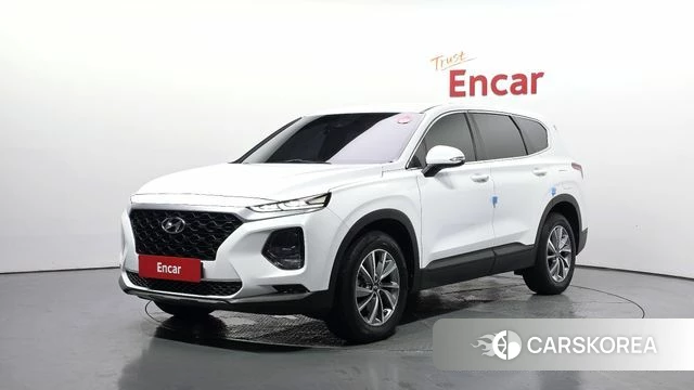 Hyundai Santa Fe TM 2018 Белый из Кореи