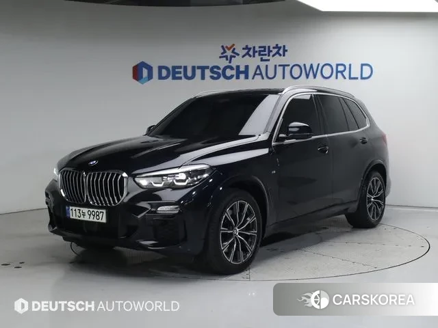 BMW X5 (G05) 2021 Черный из Кореи