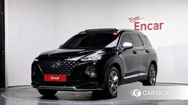 Hyundai Santa Fe TM 2019 Черный из Кореи