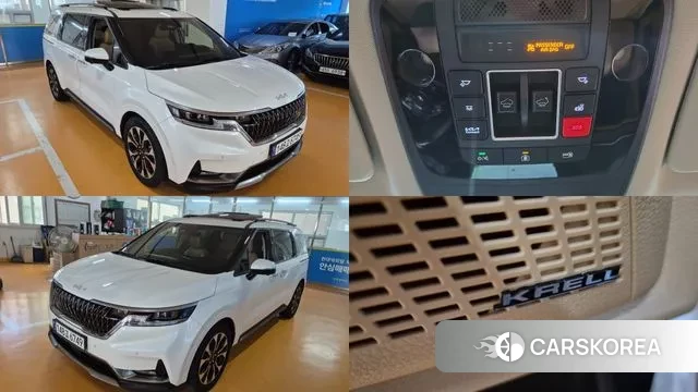 Kia Carnival 4th generation 2023 Белый из Кореи