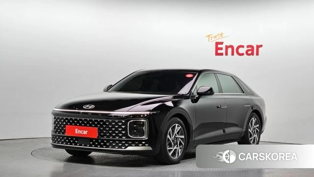 Hyundai Grandeur (GN7) 2023 Черный из Кореи