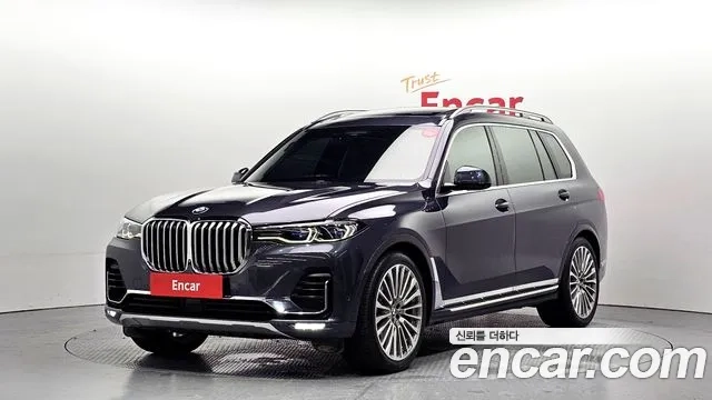 BMW X7 (G07) 2020 Серый из Кореи