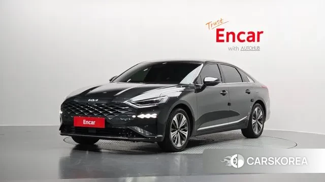 Kia K8 Hybrid 2022 Серый из Кореи