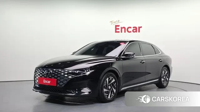 Hyundai The New Grandeur IG Hybrid 2020 Черный из Кореи