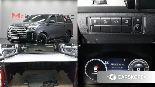 Ssangyong The New Rexton Sport 2022 Серый из Кореи