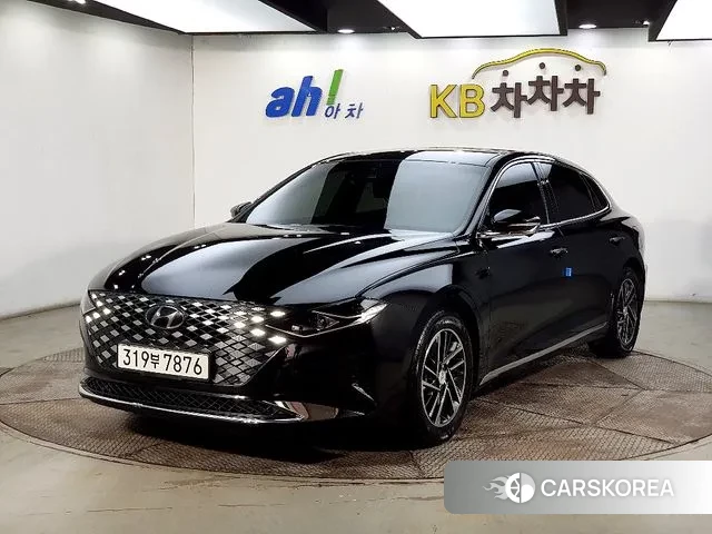 Hyundai The New Grandeur IG 2021 Черный из Кореи