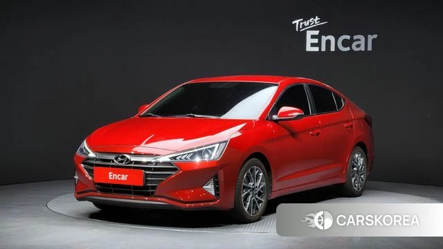 Hyundai The New Avante AD 2018 Красный из Кореи