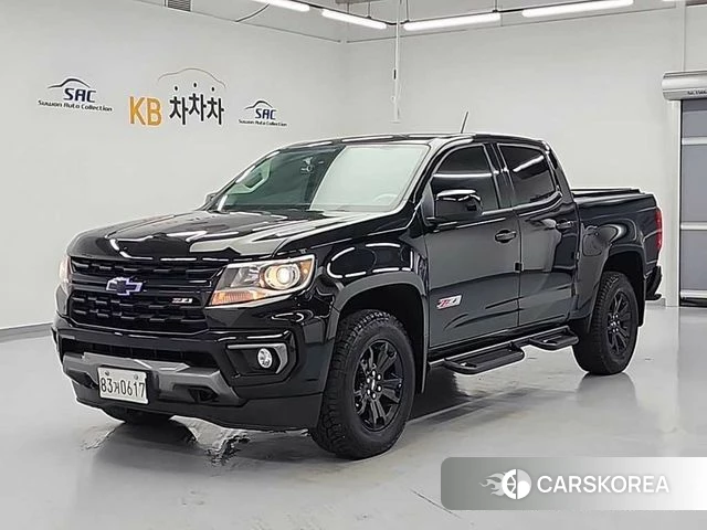Chevrolet (GM Daewoo) Real New Colorado 2021 Черный из Кореи