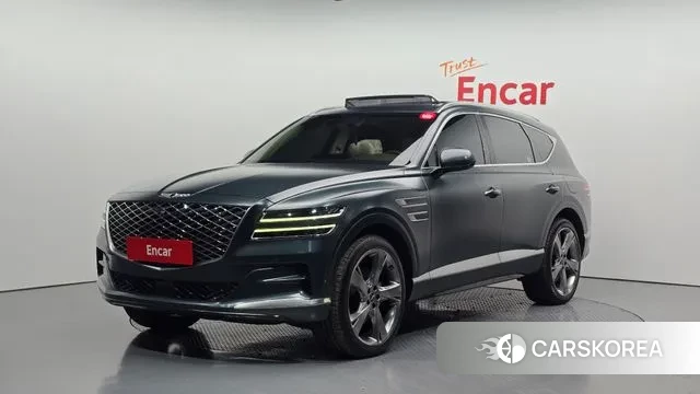 Genesis GV80 2020 Темно-зеленый из Кореи