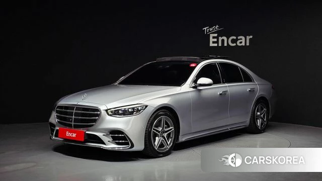 Mercedes-Benz S-Class W223 2021 Серебристо-серый из Кореи