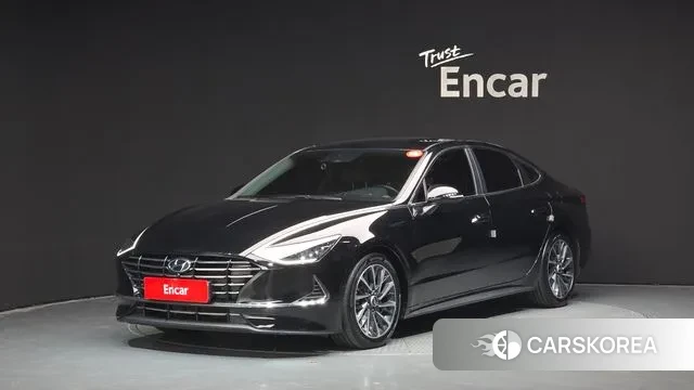 Hyundai Sonata (DN8) 2019 Черный из Кореи