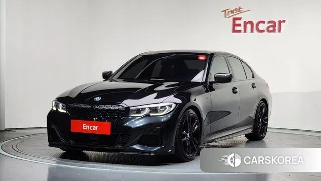 BMW 3 Series (G20) 2021 Черный из Кореи