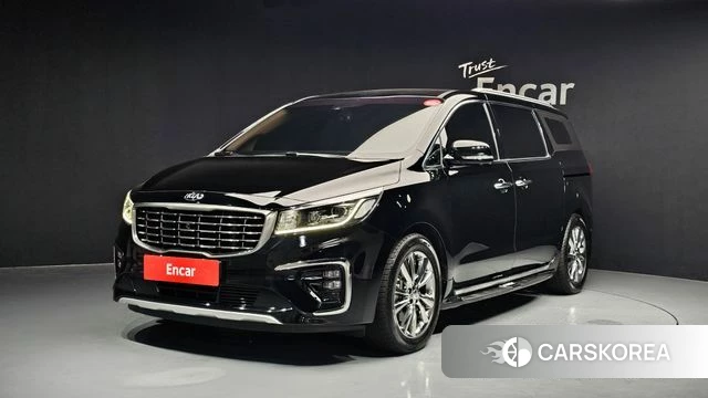 Kia The New Carnival 2019 Черный из Кореи