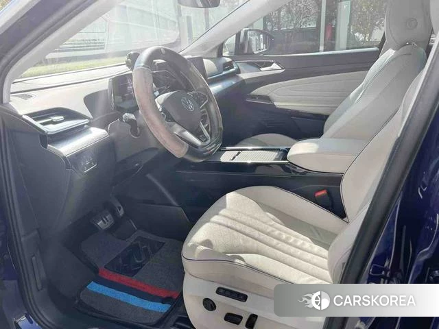 Volkswagen ID.6 X 2021 Синий из Китая