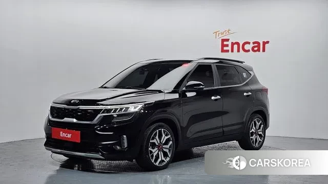 Kia Seltos 2020 Черный из Кореи