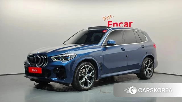 BMW X5 (G05) 2023 Синий из Кореи