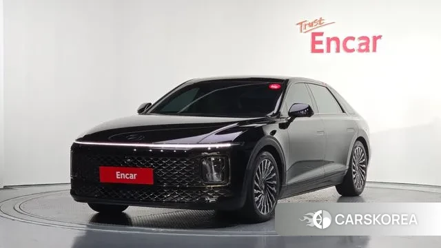 Hyundai Grandeur Hybrid (GN7) 2023 Черный из Кореи