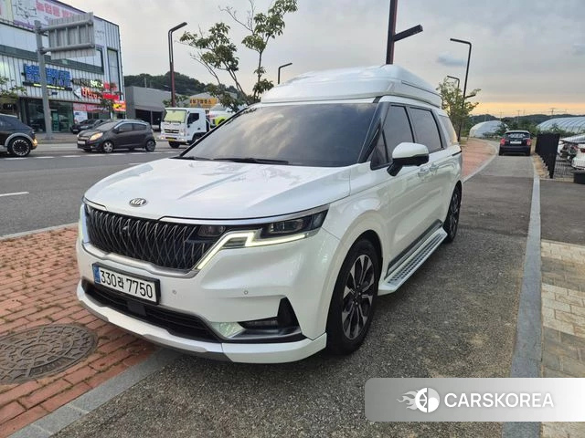 Kia Carnival 4th generation 2021 Белый из Кореи