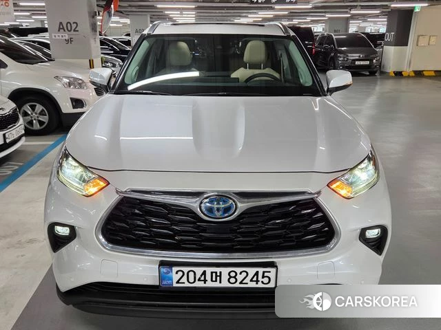 Toyota Highlander 4th Generation 2024 Белый из Кореи