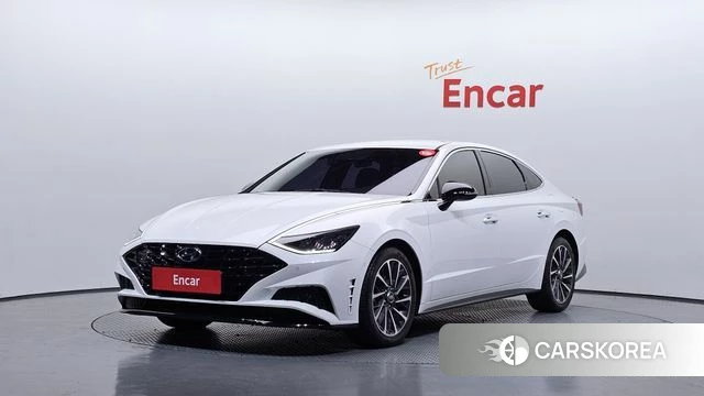 Hyundai Sonata (DN8) 2019 Белый из Кореи