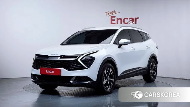 Kia Sportage 5th Generation Hybrid 2021 Белый из Кореи