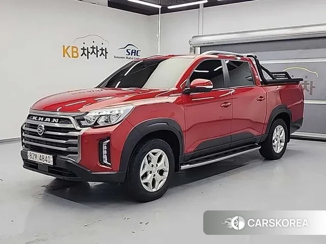 Ssangyong The New Rexton Sports Cannes 2021 Красный из Кореи