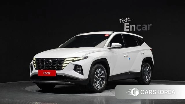 Hyundai Tucson Hybrid (NX4) 2023 Белый из Кореи