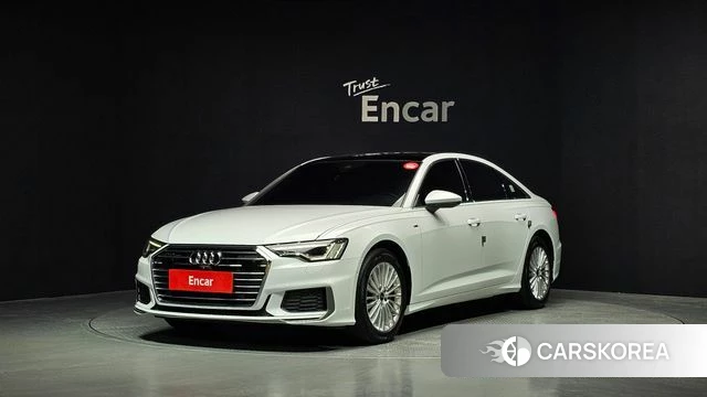 Audi A6 (C8) 2021 Белый из Кореи