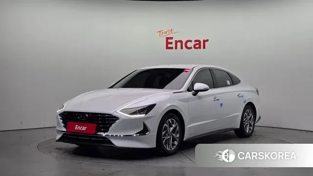 Hyundai Sonata (DN8) 2019 Белый из Кореи