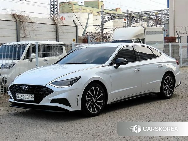 Hyundai Sonata (DN8) 2020 Белый из Кореи