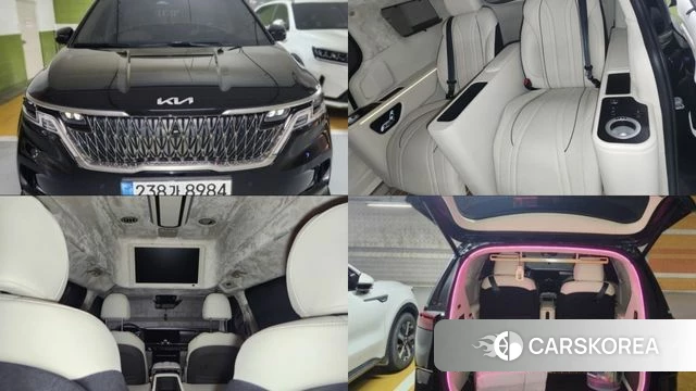 Kia Carnival 4th generation 2022 Черный из Кореи