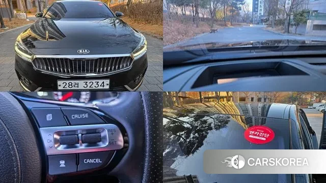 Kia Come New K7 2018 Черный из Кореи