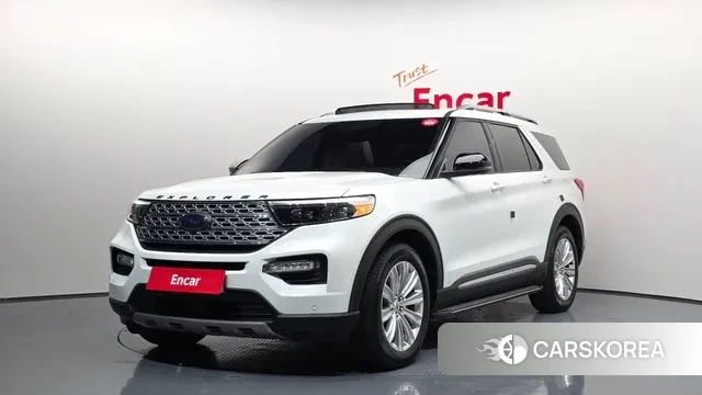Ford Explorer 6th Generation 2021 Белый из Кореи