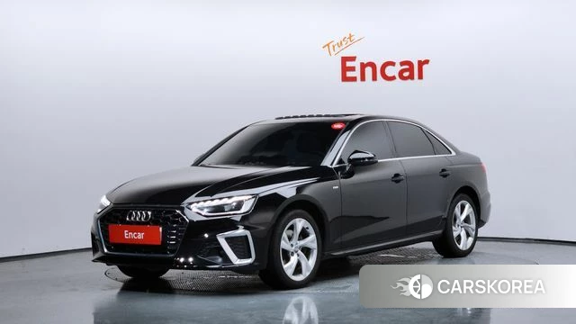 Audi A4 (B9) 2020 Черный из Кореи
