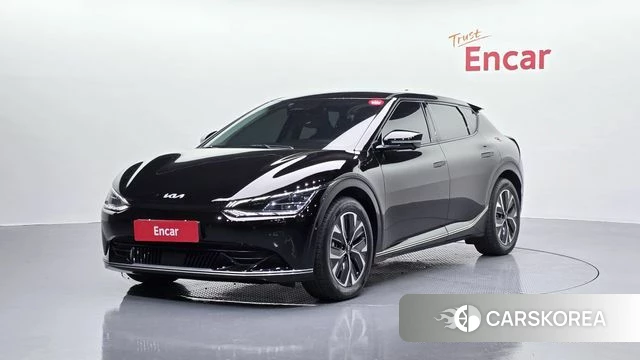Kia EV6 2023 Черный из Кореи