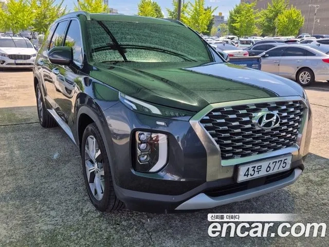 Hyundai Palisade 2019 Серебристо-серый из Кореи