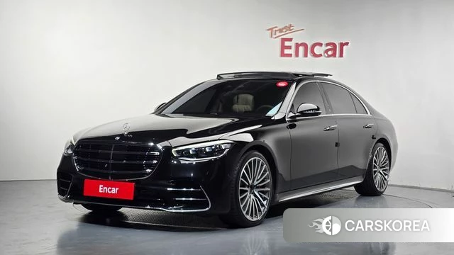 Mercedes-Benz S-Class W223 2023 Черный из Кореи