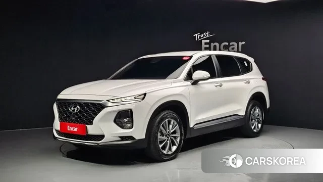 Hyundai Santa Fe TM 2019 Белый из Кореи