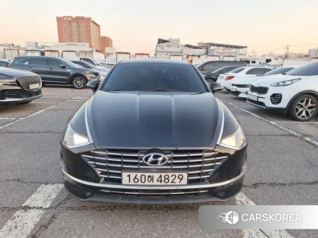 Hyundai Sonata Hybrid (DN8) 2021 Черный из Кореи