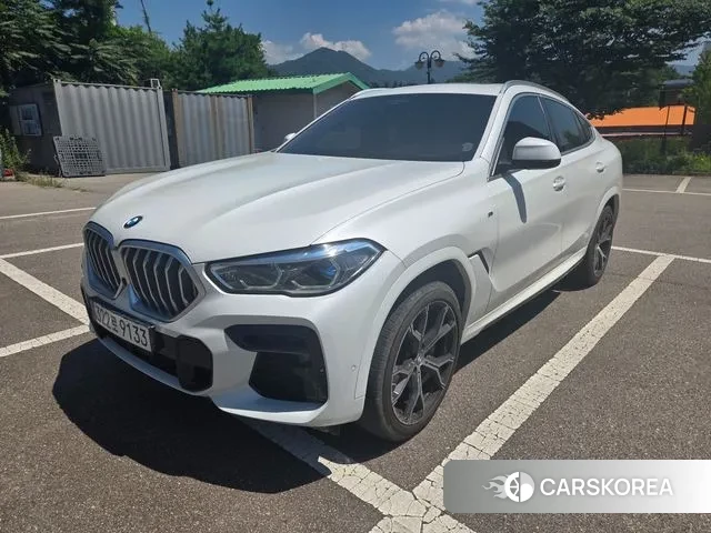 BMW X6 (G06) 2022 Белый из Кореи